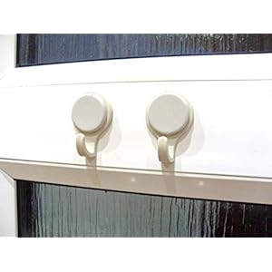 HOXO TL452. [Twin Pack] Ganci Appendiabiti, con Chiodi e Viti. Ultra Strong Hold.