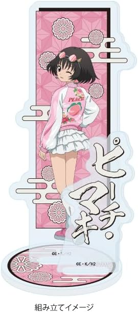 TV Anime Rutetsu of the Devil Light 09 Peach Maki Skagun Version [Illustration] Acrylic Stand Plate image 2