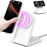 Magnetic Wireless Charger for iPhone 17/16/15/14/13/12 Series, iPhone Wireless Mag Safe Charger Stand for AirPods 4/3/2/Pro, for Magsafe Charger