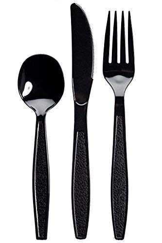 Transitions2Earth Biodegradable Ecopure 6-In-1 Heavyweight Cutlery/Utensil Packs - 50 Packs - Contains: Fork, Knife, Spoon, Napkin, Salt, Pepper - Individually Wrapped - Earth-Friendly, Heavy Duty #TOP6
