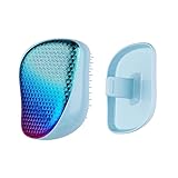 Tangle Teezer | The Compact Styler Detangling Hairbrush for Wet & Dry Hair | Perfect for Traveling & On the Go | Sundowner