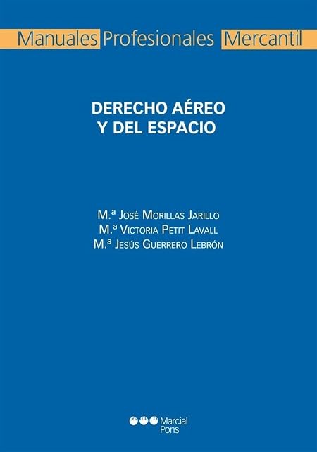 Portada de Derecho aéreo y del espacio