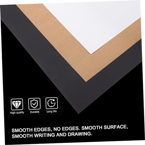Papier kraft mandala Angoily avec 60 cartons carrés rigides pour calligraphie pure