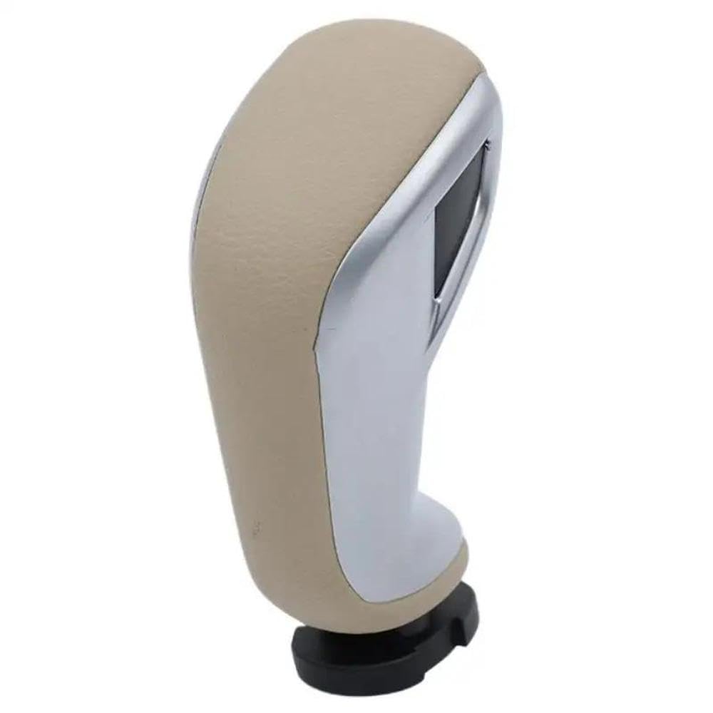 YDXHERTA Car Automatic Gear Shift Lever Gear Shift Knob Handball for Citroen C5 DS5 for Peugeot 508 Auto Styling Accessories Shiter Auto Parts(Beige)