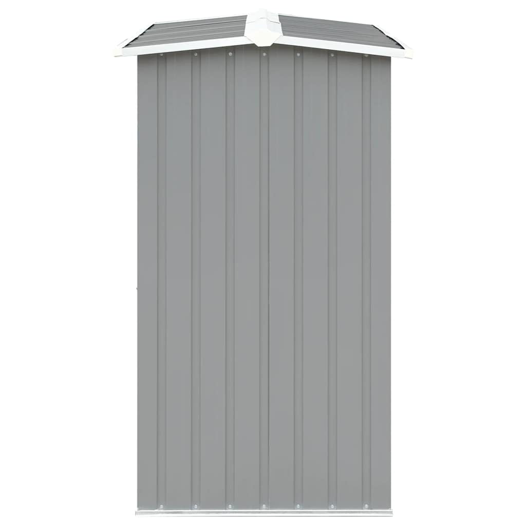 vidaXL Abri Stockage Bois Acier Galvanisé 330x92x153cm Gris Jardin