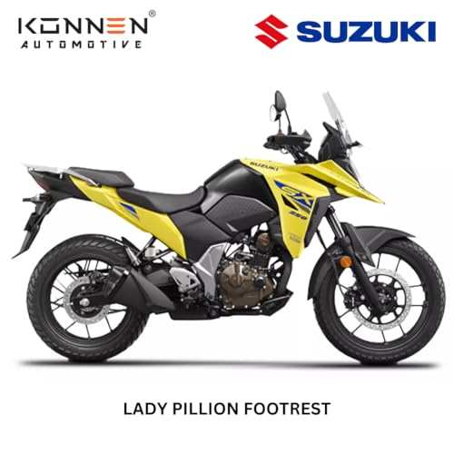 Image of Pillion Footrest Compatible With Suzuki V-strom 250 Left side only (Black- Pack of 1)