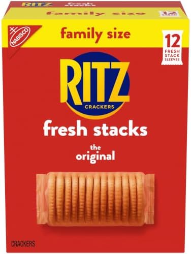 RITZ Fresh Stacks Original Crackers, Family Size, 17.8 oz”