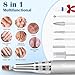 Enniewi Nail Drill Professional 35000RPM, Cordless Electric Nail File Drills para Uñas, Portable Rechargeable E File 7 Bits Manicure Pedicure Kit for Acrylic Nails Gel Remover Salon Home Tools, White