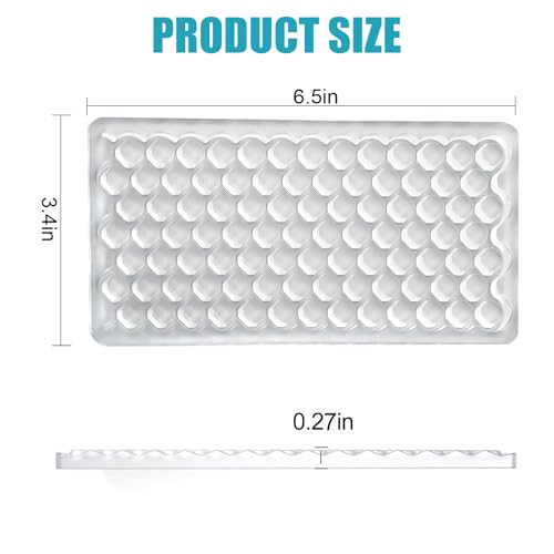 DORIGHARY Recoil Pad for Shooting Shirts, Vests and Jackets, 6.5 x 3.4 x 0.27 Inch Cushion Shoulder Pad with Shock Absorption, Shoulder Pads for Improving Shooting Accuracy and Comfort (2Pack)