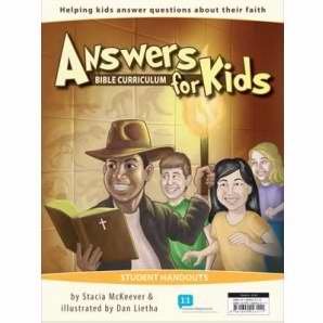 Answers for Kids Student Handout Set