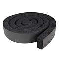 LBG products Window Air Conditioner Foam Seal Strip Insulation, 2 Inch Wide X 1 Inch Thick, Windows AC Foams Weatherstrip Tape with High Resilience, 6.5 Feet Long x 1 Roll