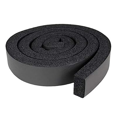 LBG products Window Air Conditioner Foam Seal Strip Insulation, 2 Inch Wide X 1 Inch Thick, Windows AC Foams Weatherstrip Tape with High Resilience, 6.5 Feet Long x 1 Roll