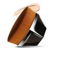 URBANMAC Blush Brush for Makeup, Foundation Brush for Face Blush Liquid Powder Foundation Blusher Brush for Blending Liquid, Compact Powder Brush, Cream or Flawless Powder Cosmetics (Black)