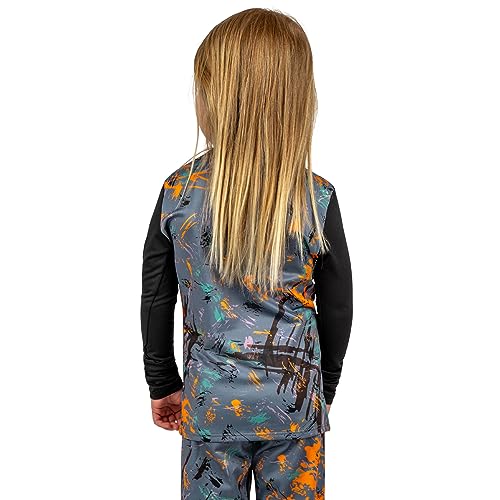 BlackStrap S-BL-K-U-T-THR-SPLGLO-5-XL Kids Therma Top Splash Glow XL4