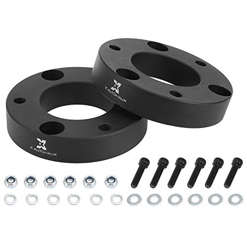 X Autohaux 2 Inch Leveling Lift Kits Front Strut Spacer Suspension Lift Kit Lift Spacers For Silverado 1500 For Gmc 1500 2Wd 4Wd 2007-2019 #TOP9