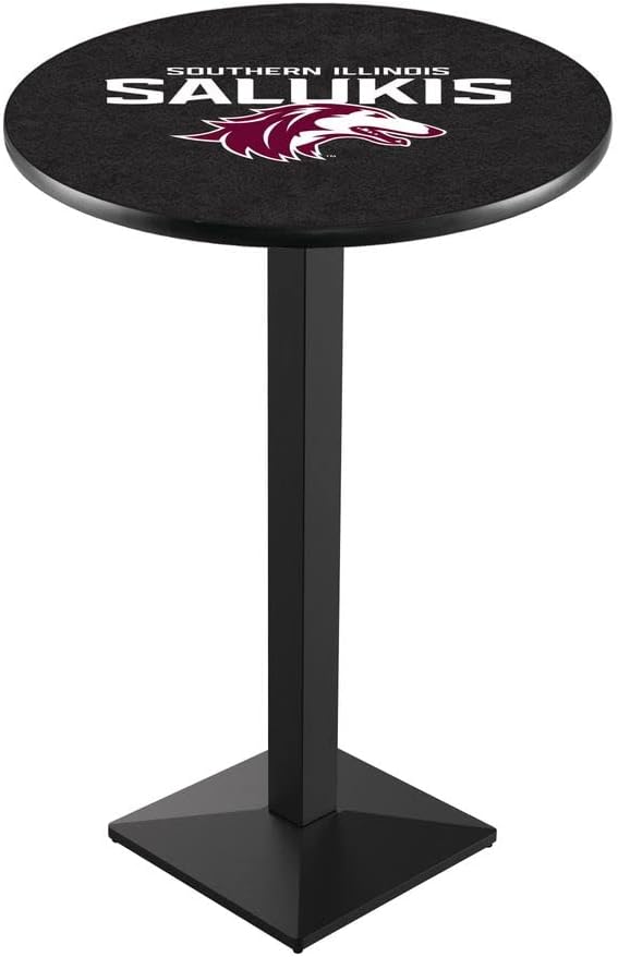 Holland Bar Stool Co. L217-42" Black Wrinkle Southern Illinois Pub Table with 36" Dia. top