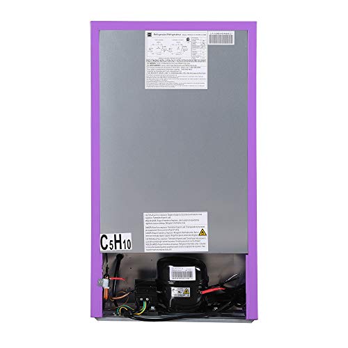 Rca Rfr321-Purple 3.2 Cu Ft Compact Fridge, Mini Refrigerator, Purple #TOP2