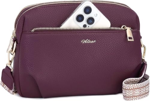 Image of Crossbody Bag for Women Vegan Leather Handbag Purse Anti Theft RFID
