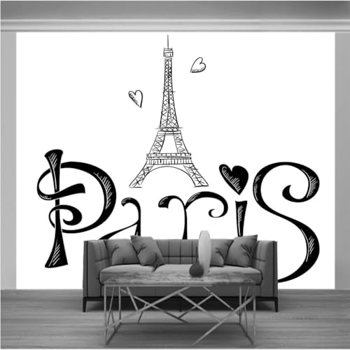 Papier peint intissé photo wallpaper mural 3d moderne salon 350x256cm - 2