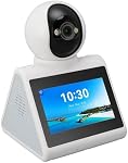Video Calling Camera, Smart Security Camera with Two Way, HD Screen, One Touch Call Indoor Camera Home Camera for Pet Cat Dog Baby Elderly Nanny Monitor