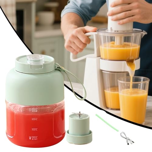 Vaso batidora portátil multifunción con batería para deportes y hogar 4
