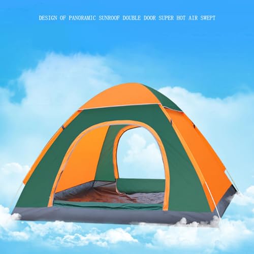 Carpa pop-up ligera para camping 3-4 personas 200x200x135cm miniatura 3