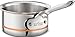All-Clad 6200.5 SS Copper Core 5-Ply Bonded Dishwasher Safe Butter Warmer / Cookware, 0.5-Quart, Silver