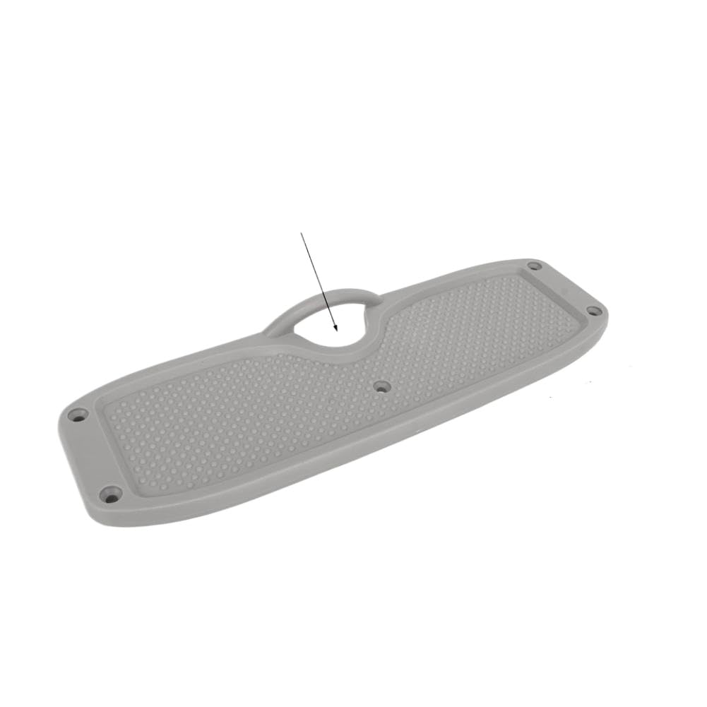 Ywbeqqywq Dark Grey Inflatable Kayak Fishing Dinghy Transom Plate Outboard Mounting Bracket Compatible With Fishing Boat Dinghy(Dark Grey)