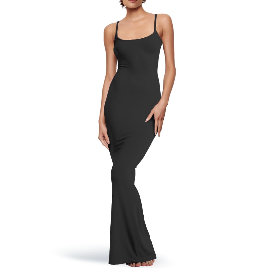 ワンピース Lady like long dress Black Amazon.com: Maxi Black Bodycon Sexy Dress for Women 2025
