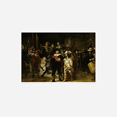 Rembrandt - The Night Watch (1642) - Reproduction of a