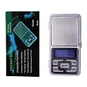 NAUDH Pocket Digital Scale, Black, LCD, 200g/0.01g, Stainless Steel, Auto Calibration, Off gallery image