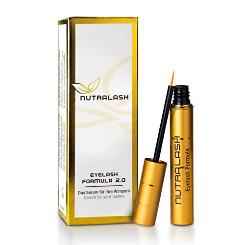 Nutralash Fórmula para Pestañas 2.0 - Serum para Pestañas Largas en Sólo 6-8 Semanas I Serum para el Crecimiento de Pestañas I Crece Pestañas/Alargamiento I Made in Germany I 1ml Cover