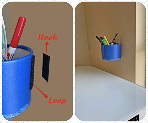 Self-Adhesive Hook and Loop Tape - 15ft x 2 inch Wide - Heavy Duty Sticky Back Tape Fastener - Thumbnail 6