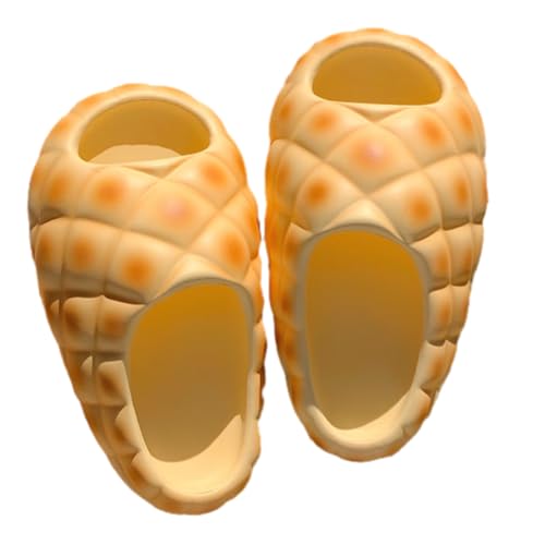 Halemet Cartoon Bread Sandals for Women 2025 Platform Sandals with Arch Support Comfort House Slides for Summer Outdoor 2025