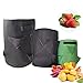 Produktbild BBGSFDC Breite Anwendung Garten Erdbeere-Pflanzer Pflanzbeutel Sämling Töpfe Startseite Non Woven Blumen Veg Samen Tomatenpflanztasche leicht zu bedienen (Color : Green, Size : 7gallon)