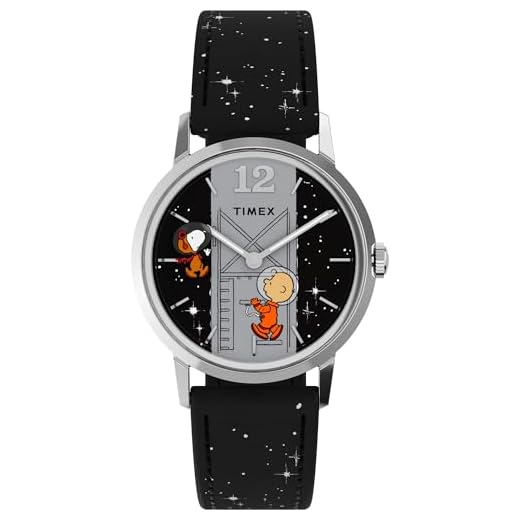 Timex Men's Peanuts Marlin 34mm Watch