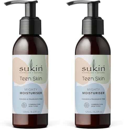 Sukin Teen Skin, Mighty Moisturiser, 125ml (Pack of 2)