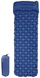 【pequeño y fácil de transportar】-esta alfombrilla de dormir ligera es plegable para colocarse en una bolsa de embalaje de tamaño de transporte. diseño considerado para viajes de senderismo o cualquier actividad al aire libre como mochileros, viajes o campamentos.