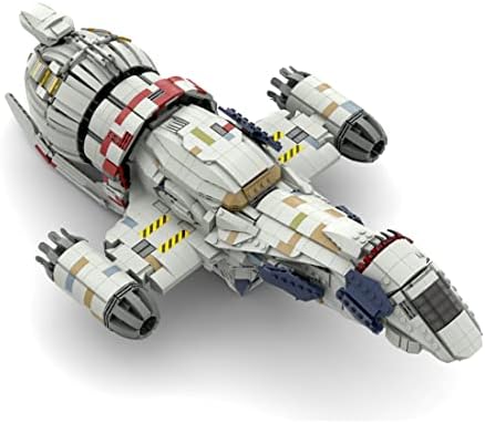 RuiyiF Firefly Serenity Battleship Bricks Model MOC-110302, Spaceship Building Kit, 2816Pcs MOC Building Blocks Construction Toys Compatible with Lego