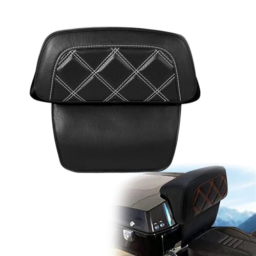 Coussin de dossier de coffre de moto haché pour Tour Pak Pak Touring CVO 2014-2022