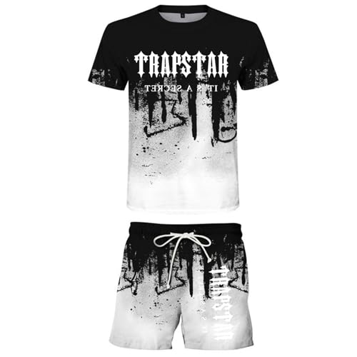 conjunto Trapstar Corto conjunto Chandal Hombre Camiseta Trapstar Pantalones Cortos Trapstar Trapstar chandal Camiseta Trapstar Trapstar T-Shirt conjunto Verano Hombre Trapstar