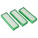 Produktbild vhbw Filterset 3x Staubsaugerfilter kompatibel mit Vorwerk Kobold VR200, VR-200, VR300, VR-300 Staubsauger - HEPA Filter Allergiefilter