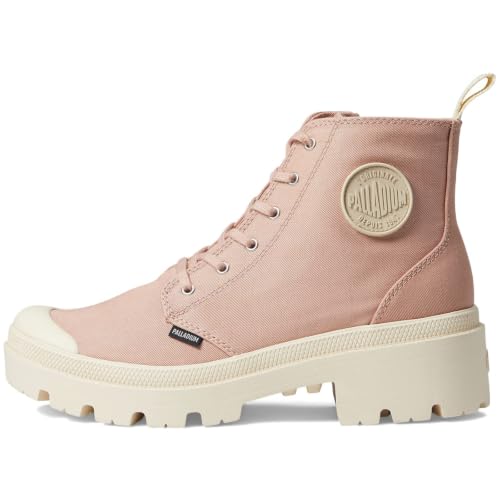 Image of Palladium Women's Pallabase Twill Canvas Combat Ankle Boots