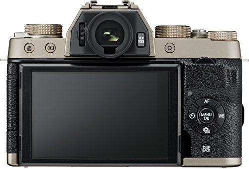 Fujifilm X-T100 Mirrorless Digital Camera, Champagne Gold (Body Only) by Fujifilm - Used condition - Image 2