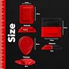 MAG® Kit de 15 Imanes de Ferrita para Biomagnetismo – 3500-4000 Gauss Redondos, Rectangulares y Duo – Terapia Dr. Goiz – Recubiertos de Vinilo con Polaridad Clara 5