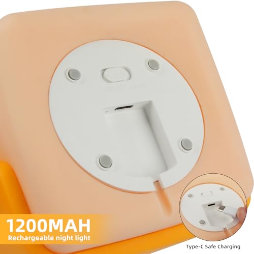 Lámpara de mesa verde portátil con 3 niveles de luz miniatura 5