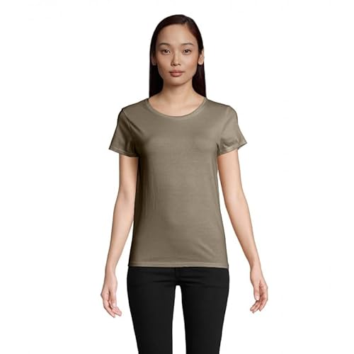 SOLS Pioneer Women's T-Shirt Khaki