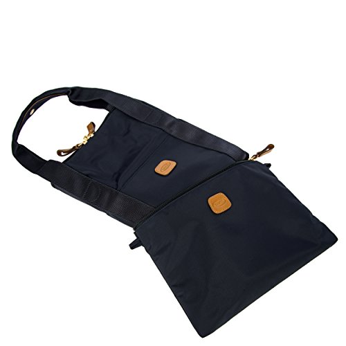 Bric's X-Bag/X-Travel 2.0 Folding Duffel Bag - 18" Carry On And Overnight Travel Bag - Navy #TOP5