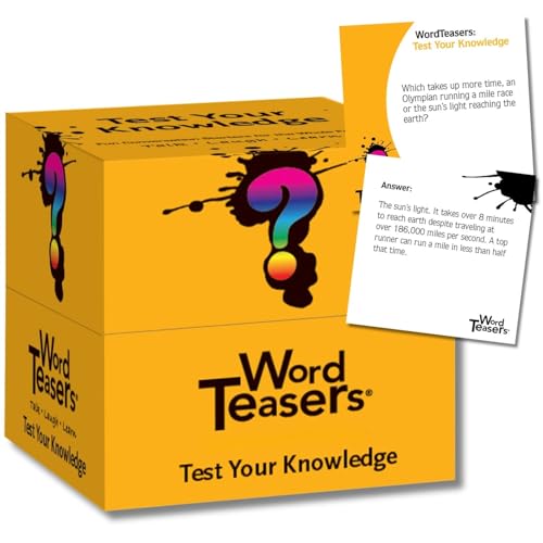 ? WORD TEASERS Test Your Knowledge - Random Knowledge Trivia