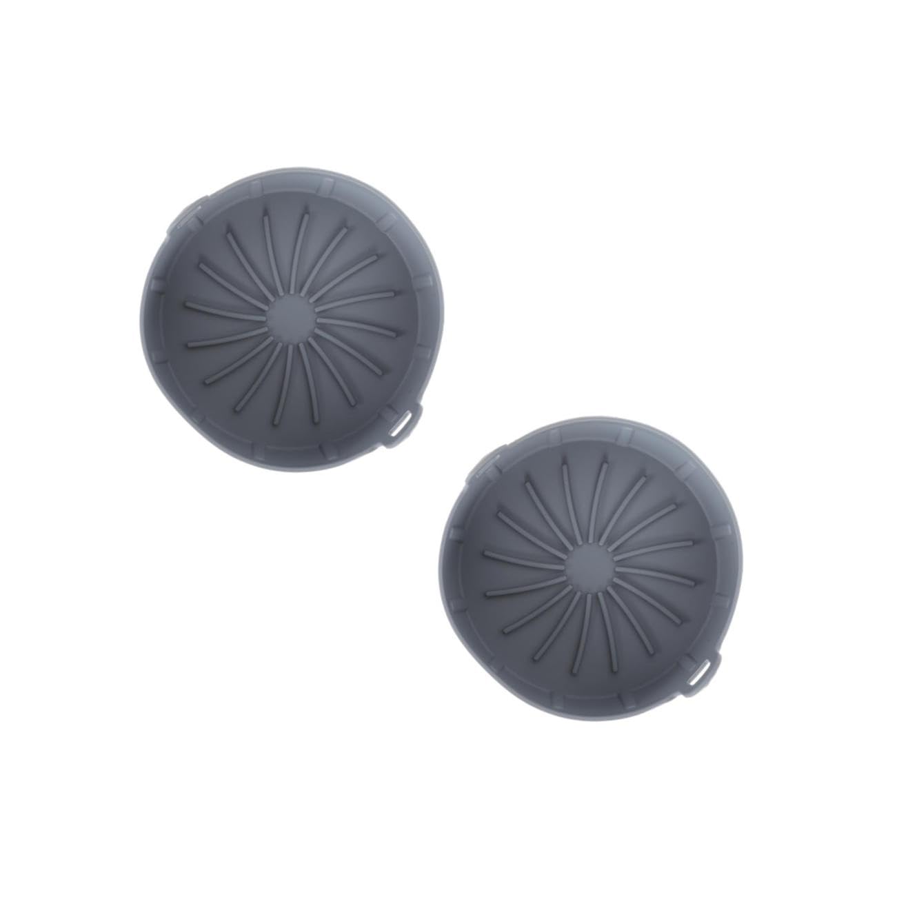 PRETYZOOM 2 Pezzi cuscinetto per friggitrice ad aria cucina accessori tappetini friggitrice ad aria libro di cucina piastra da forno in silicone cesto per arrostire Gel di silice